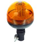 Lampa błyskowa ostrzegawcza kogut LED diodowa na trzpień giętki