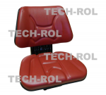 Siedzenie amortyzowane dwuczęściowe czerwone do C-330, C-360 50671060, ECO-103 Akkomsan