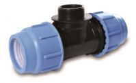 Trójnik PE z gwintem 32-1/2\' F-32 BLUE SEAL PN16